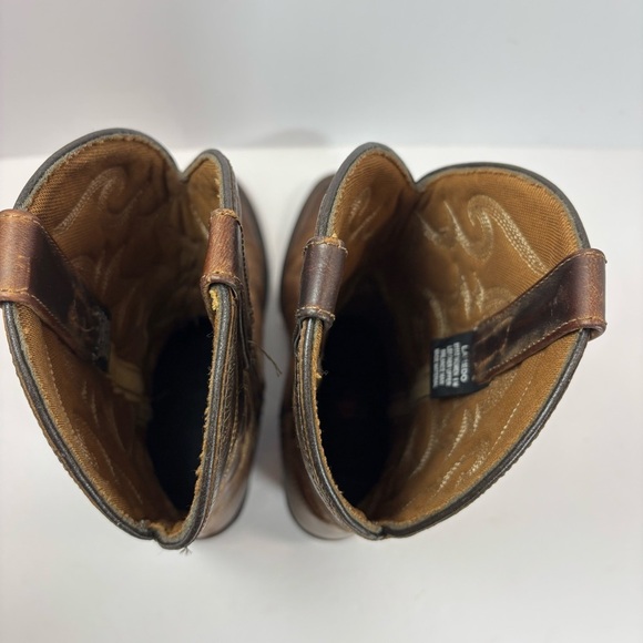 Laredo Maddie Western Boot Distressed Tan Womens Size 6M Cowgirl Embroidered - Picture 5 of 7